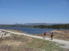 Kyle Pickering and Bobby McDowell walking across Canada